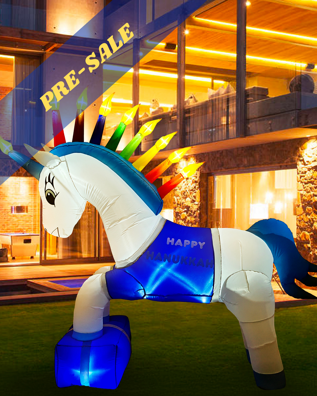 Unikkah - Hanukkah's Inflatable Unicorn