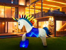 Load image into Gallery viewer, Unikkah - Hanukkah&#39;s Inflatable Unicorn
